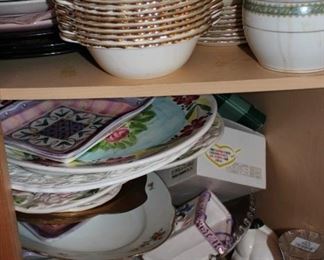 China Sets and Serving Pieces