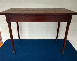 Handmade Walnut Childs Table  - Wythe Co., 1930s - 18" x 36", 24" Tall.  Made by a Mr. Johnson.