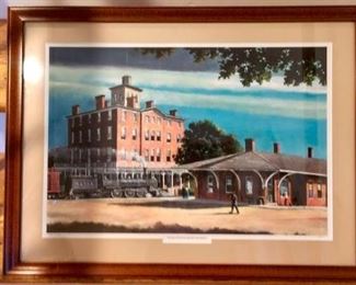 Wytheville Train Station by Ken Johnson - Limited Edition Print