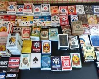 Large Group of New Playing Cards