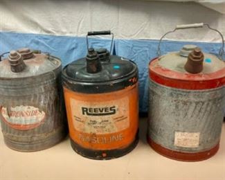 Old Gas Cans