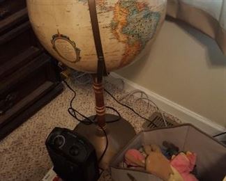 Globe on stand