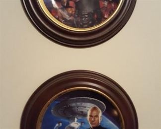 Star Trek plates