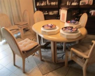 Dining room table and 6 chairs