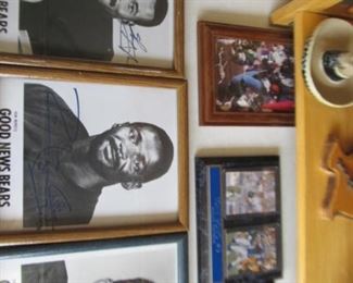 Autographed sports photos