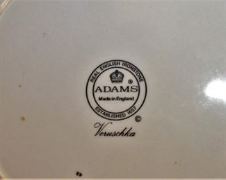 Adams stoneware set