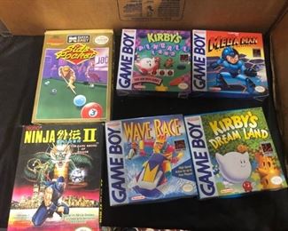 EMPTY vintage NES Games BOXES ONLY