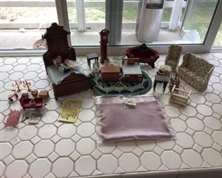 Collectino of Doll House Furniture