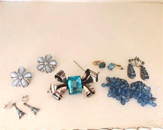 Sterling Bow Pin and More