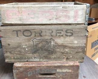 Vintage Wood Boxes