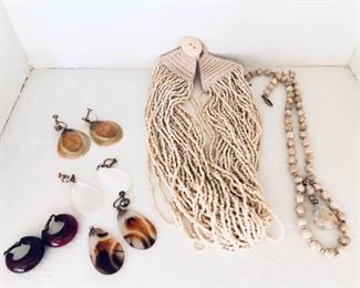 White and Neutral Colored Jewelry