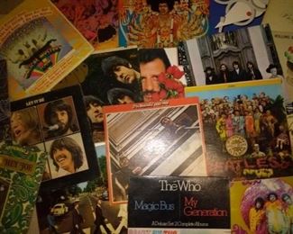 THE LEAVES, THE ROLLING STONES, THE WHO, THE BEATLES, THE GOOD RATS, RINGO STAR, JIMMY HENDRIX AND THE BAND OF GYPSIES
