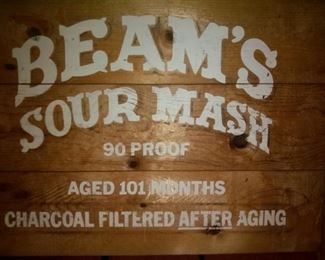 Beam's Sour Mash Sign