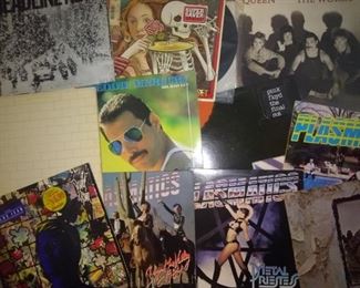 Pink Floyd, David Bowie, Queen, Freddie Murcury, Grateful Dead, The Plasmatics, Atomic Rooster, Led Zeppelin