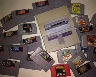 Vintage Nintendo Systems Lots of very Cool Vintage Games