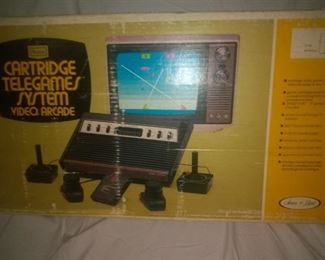 Vintage Sears Telegames System in the Box