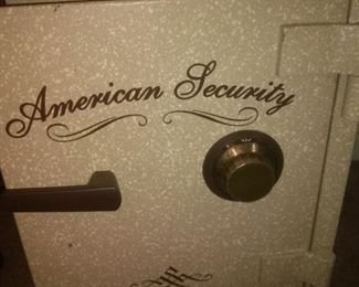 Vintage American Security Safe