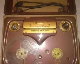 Vintage Webster Chicago Reel to Reel