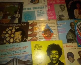 Rare Gospel Albums James Clevland, Eloise Brown, Milton Brunsun, Rossetta Tharpe and more..