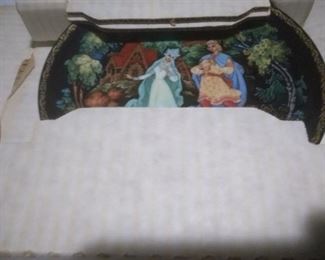 Russsian Handmade Plates Bradford Exchange