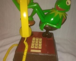 Vintage Kermet the Frog Phone