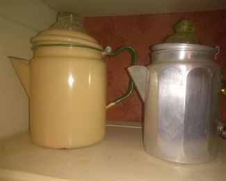 Vintage Coffee/Tea Perculators