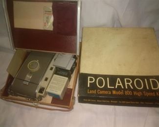 Vintage Polaroid Land Camera Model 800