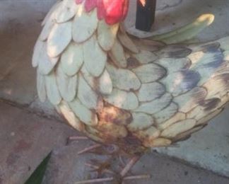 Vintage Metal Rooster