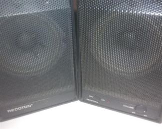 Vintage RECOTON Monitor Speakers