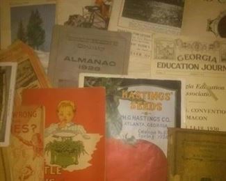 Early !900s Ephemera Pamphlets