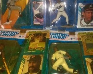 Starting Lineup Figurines and Cards