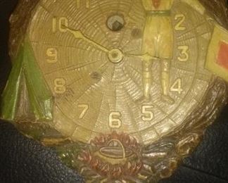 Mini Vintage Boy Scout Clock