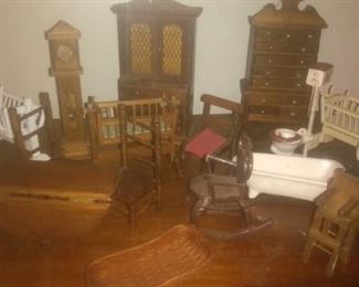 Vintage Miniature Furniture