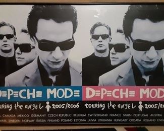 Depeche Mode Tour 2005/2006 Poster in Frame