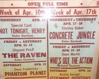 Vintage Drive Inn Poster