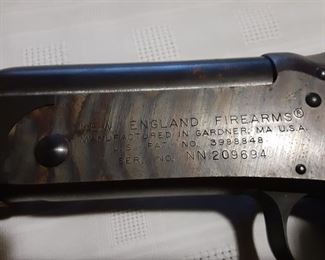 New England Firearms Serial Number