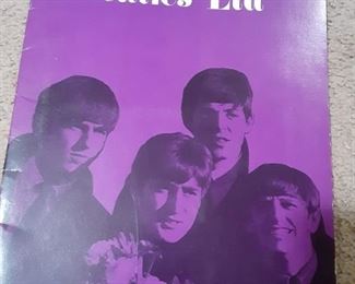 Vintage Beatles Concert Program Book