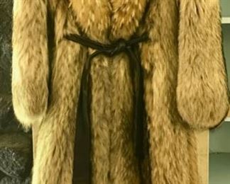 Vintage Racoon Coat