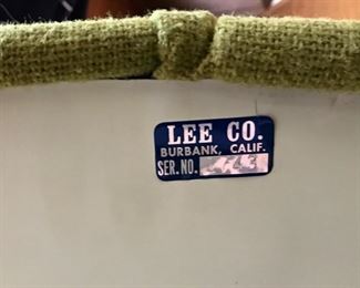 Original Tag for Egg Chair -