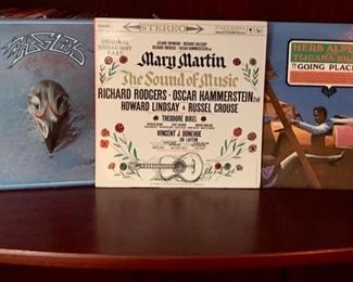 Collection of Albums and 45s