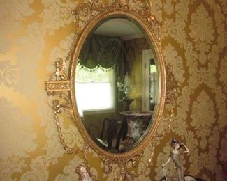 Ornate Mirrors / G. Armani Statue Collection