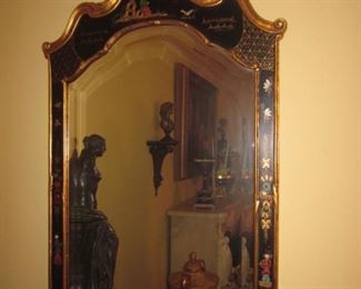 Asian Inspired Ornate Mirror