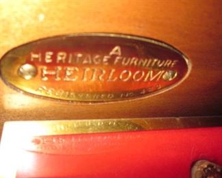 Heritage Heirloom Furniture