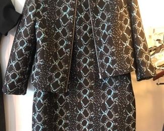 Diane Von Furstenberg dress with matching jacket