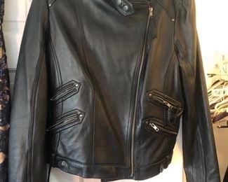 Leather jacket