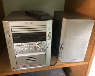 Sharp CD system