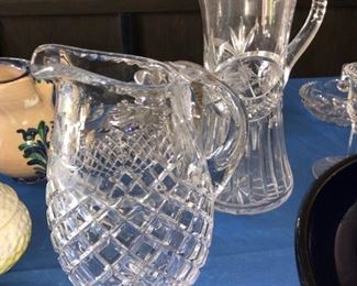 Crystal pitchers