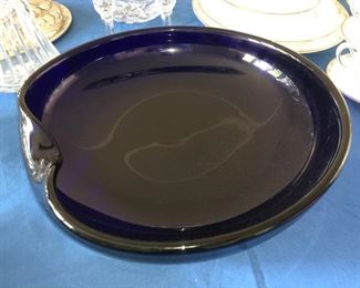 Tiffany & Co. glass serving dish (or decor!)