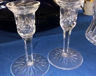 Waterford candlesticks