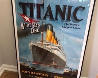 Framed wall decor.....